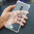 for Realme X Silicone Airbag cover Shockproof Transparent Protective Clear Back Cover TPU Case. 