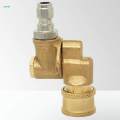 180 High Pressure Rotating Nozzle Head Head Quick Connect Heavy Duty Nozzle Head Tip Sprayer Head. 