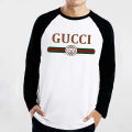 Guci Full Sleeve T-shirt For Men - T Shirt For Man - T Shirt For Man. 