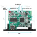 5V MP5 Player Audio HD Video Player Module With IR Remote Control Support MP4 MP3 FM USB TF Card 5V Video Card Replace MP5 MP3 FM Module. 