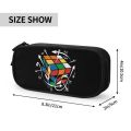 Kawaii Rubix Rubiks Cube Math Formula Pencil Case for Boy Girl Large Capacity Geek Magic Gift Pencil Bag School Supplies. 