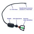 1-Set Hanging Micro Jet Sprinkler Set For Garden Water Irrigation, Full Circle Garden Irrigation Plastic Sprinkler For Field Crops, Vegetables, Nursery, Garden Irrigation.. 
