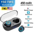 Y50 TWS Bluetooth Earphone Wireless Headphones Earpod Earbuds Gaming Headsets For Apple iPhone Xiaomi Redmi Airdots Earphone NEW. 