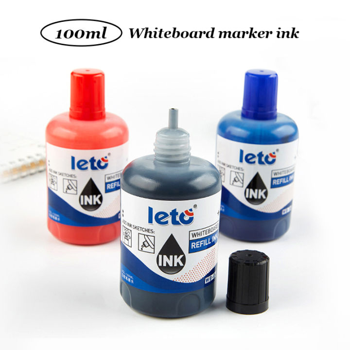 【Shop the Latest Trends】 1 Box 100ml Whiteboard Marker Ink Refill ...