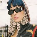Fashion Rectangle Small Sunglasses Women 2020 Luxury Brand Mirror Silver Black Clear Lens One Piece Punk Men Gafas Shades UV400.