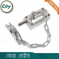 Best Quality Heavy Duty Silver Door Chain Door Guard Door Bolt Door Lock For Security. 