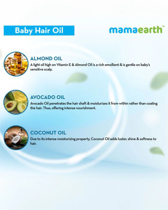 Mamaearth%20Nourishing%20Baby%20Hair%20Oil%20with%20Almond%20&%20Avocado%20100ml%20-%20Image%205