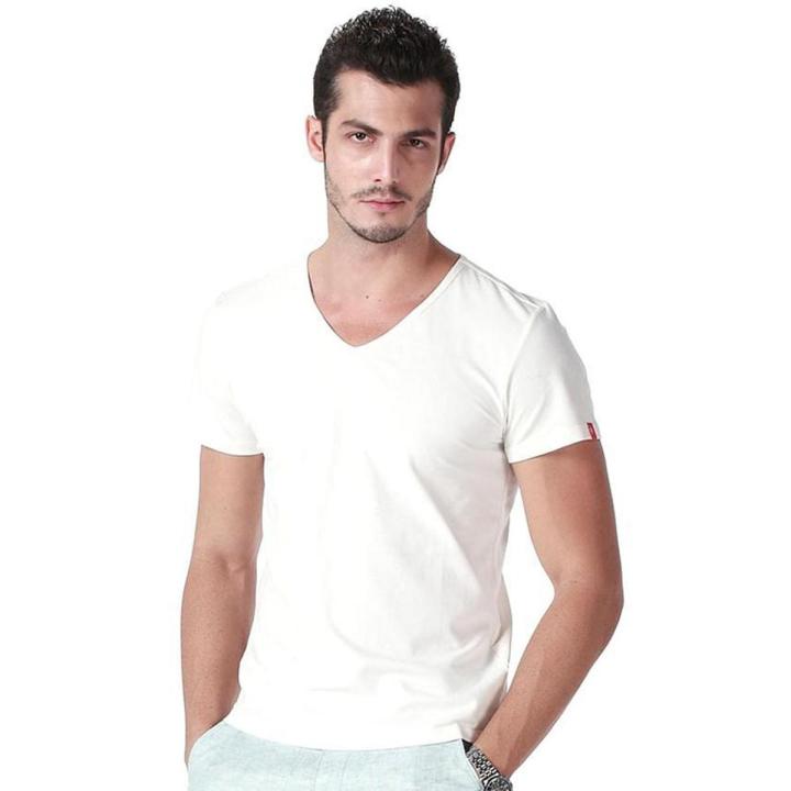 Nit Casual Short Sleeve T-Shirt - White - T Shirt For Man