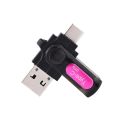 USB OTG Card Reader Type C OTG TF SD Memory Card Reader Adapter. 