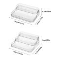 3 Tier Desktop Perfume Shelf PET Cosmetic Organizer Perfume Storage Rack Doll Display Stand Kitchen Seasoning Organizer Yao Store. 
