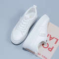 Little White 2024 Summer New Breathable Thin Women's Versatile Student Flat Bottom Sports and Casual Mesh Shoes. 