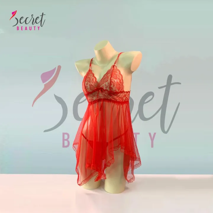 Female%20Nighty%20Lace%20Design%20Sleepwear%20for%20Women,%20Honeymoon%20Night%20Dress,%20Sexy%20Nightgown,%20Soft%20Net%20Fabric,%20Comfortable%20Lounge%20Wear%20-%20Image%207