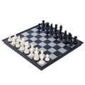 International Chess Set Magnetic Chess Game Board Set with Folding Chess Board Portable Travel Educational Board Game.