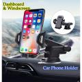 360° Rotating In Car Suction Mobile Phone Holder Stand Windscreen Universal Super Strong Car Mount.