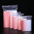 3”x4” Zip Lock Plastic Packet - 100 pcs pack. 