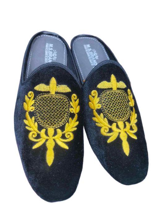 New Eid collection Fashionable black half shoe loafer for men