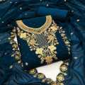 Exclusive Embroidered Three-Piece Salwar Kameez for Women - Stylish Dress Set. 