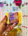 Hand Made Real Saffron Goat Milk Bar Soap. 