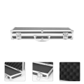 1 Piece Practical Aluminum Suitcase Aluminum Alloy Toolbox Accessories Storage Box. 