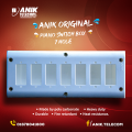 Anik 7 Hole Piano Switch Box, Piano Hole Box, Electrical Accessories, gang Switch Box, Small Switch Box, Modular Gang Box. 