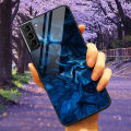 【Mascaraara】For Samsung S21 Plus 5G Case S 21 Tempered Glass Starry Marble Hard Back Cover for Samsung Galaxy S21 Ultra Cases FE Protective. 
