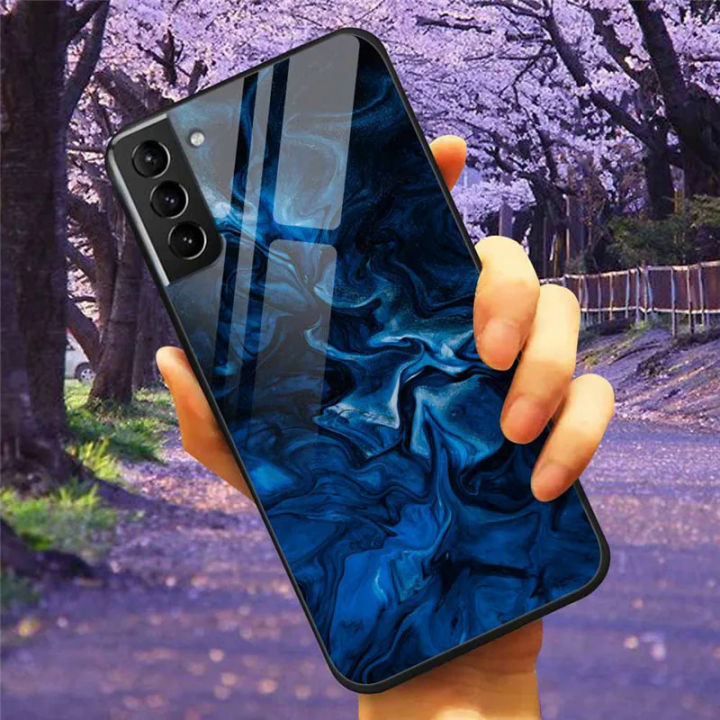 %E3%80%90Mascaraara%E3%80%91For%20Samsung%20S21%20Plus%205G%20Case%20S%2021%20Tempered%20Glass%20Starry%20Marble%20Hard%20Back%20Cover%20for%20Samsung%20Galaxy%20S21%20Ultra%20Cases%20FE%20Protective%20-%20Image%202