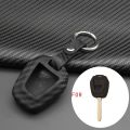 Carbon Key Cover FOB Case Isuzu DMAX MUX Truck 2 Buttons Key Case. 