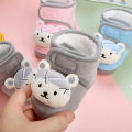 【Broad Sunlight shop】(New) toddler baby shoes soft baby girl boy shoes cartoon bear newborn infant baby first walkers. 