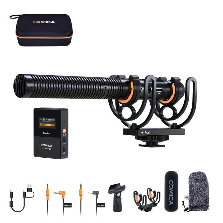 COMICA%20VM30%202.4G%20Super%20Cardioid%20Condenser%20Wireless%20Shotgun%20Microphone%20for%20Smartphone,Camera,%20Computer%20-%20Image%207