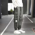 Men's overalls Multi-pocket trousers spring Men Streetwear Sweatpants Hop Casual Joggers Trousers Male Fashion Pants. 