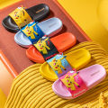 2021 Pikachu Children's Cartoon Cute Boys and Girls Baby Home Bathroom Anti slip Slippers. 