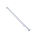 HelloWorld Durable Spring Extendable Home Bathroom Curtain Carbon Steel Pole Adjusle Rod. 