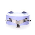 Mini Round Metal Alarm Clock Desk Stand Clock for Home Room Kitchen Office. 