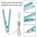 MIni Hair Straightener for Girls Hair Iron Straightening Irons Hair Curler Portable Flat Iron for Women Hair Wave.