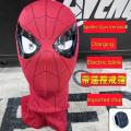 Marvel Mascara Miles Spiderman Headgear Cosplay Moving Eyes Electronic Mask Spider Man 1:1 Remote Control Toys For Adults Giftscosplay. 