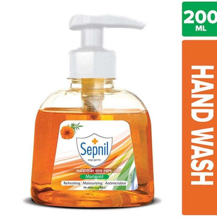 Sepnil Sanitizing Hand Wash (Marigold) - 200 ml