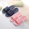Family Bathroom Slippers Home Indoor Non-slip Uni Solid Soft Bottom Slipper Sandals Women and Men Slippers Flat Shoes. 