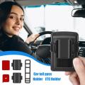 Parking Pass Holder For Car Windshield Detachable Toll Pass Windshield Mount EZ Pass Mount Portable Sunscreen EZ Pass Holder.