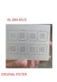 Relife RL-044 MU-3 MTK CPU BGA REBALLING STENCIL FOR MEDIATEK - 0.12MM. 