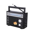 Fepe FP-1366 AM/FM/SW1/SW2 Radio HiFi Portable Speaker Black. 