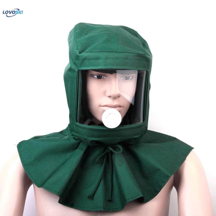 Sand Blasting Hood Mask TOOL Anti Wind Protective Mask NEW