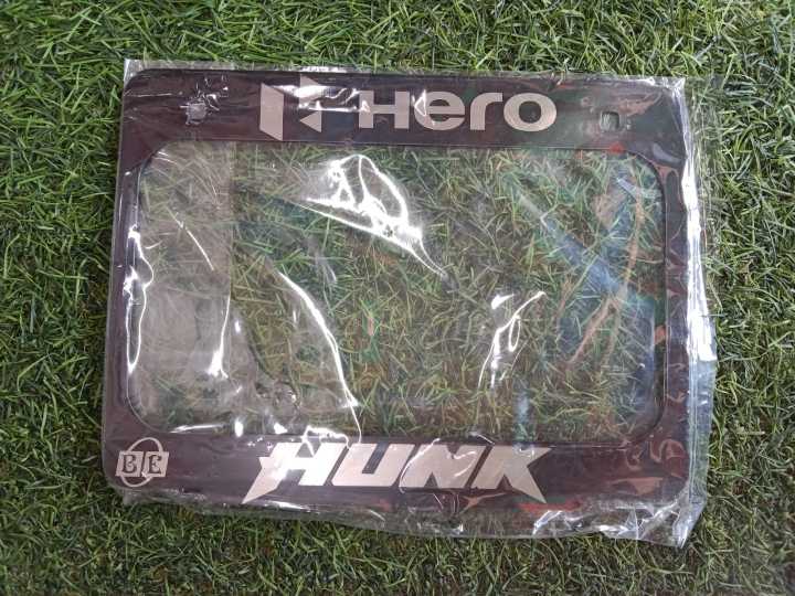 Hero%20Hunk%20Bike%20Number%20Plate/License%20Plate%20Frame%20Or%20Holder%20-%20Image%202