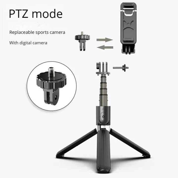 100cm%20Tripod%20Stand%20+%20Selfie%20Stick%20Foldable%20Mini%20Tripod%20with%20Fill%20Light%20Bluetooth%20Remote%20Shutter%20Retractable%20Rod%20for%20Phone%20Q07%20-%20Image%203