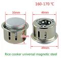 Electric rice cooker temperature limiter magnet. 