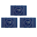 3X Rotating LED SMD NE555 Soldering Practice Board DIY Kit Fanny Skill Training DIY Kit Electronic PCB Board Module Suit.