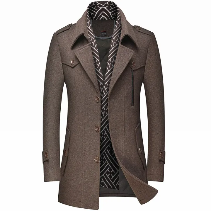 Winter%20Men%20Wool%20Coats%20New%20Fashion%20Middle%20Long%20Scarf%20Collar%20Cotton-Padded%20Thick%20Warm%20Woolen%20Coat%20Male%20Trench%20Coat%20Overcoat%20M-5Xl%20-%20Image%202