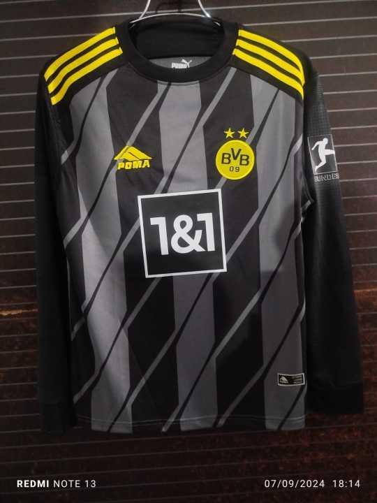 Borussia Dortmund FC Jersey - Player Edition Jersey - Ballspielverein Borussia 09 e. V. Dortmund BVB Football Club - Home/Away Kit - Special Fans Version Jersey Club Jersey 2024/25 - Thai Fabrics - Short Sleeve - New Football Jersey - UEFA Champions Leagu