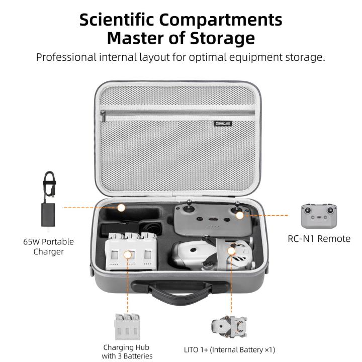 For%20DJI%20Lito%201%20/%20X1%20STARTRC%20Shoulder%20PU%20Storage%20Bag%20Handbag%20(Grey)%20-%20Image%206