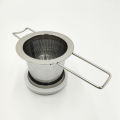 Large Tea Infuser Loose Tea & Spice Infuser Extra Fine Mesh 304 Stainless Steel Tea Strainers Steeper for Hanging on Teapots Mugs Cups Cooking Loose Black Tea Coffee.