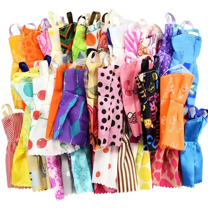 32%20Pcs%20Dolls%20Dress%20Up%20Clothes%20Dresses%20Minidress%20Accessories%20Party%20Wear%20For%20Barbie%20Doll%20-%20Image%203